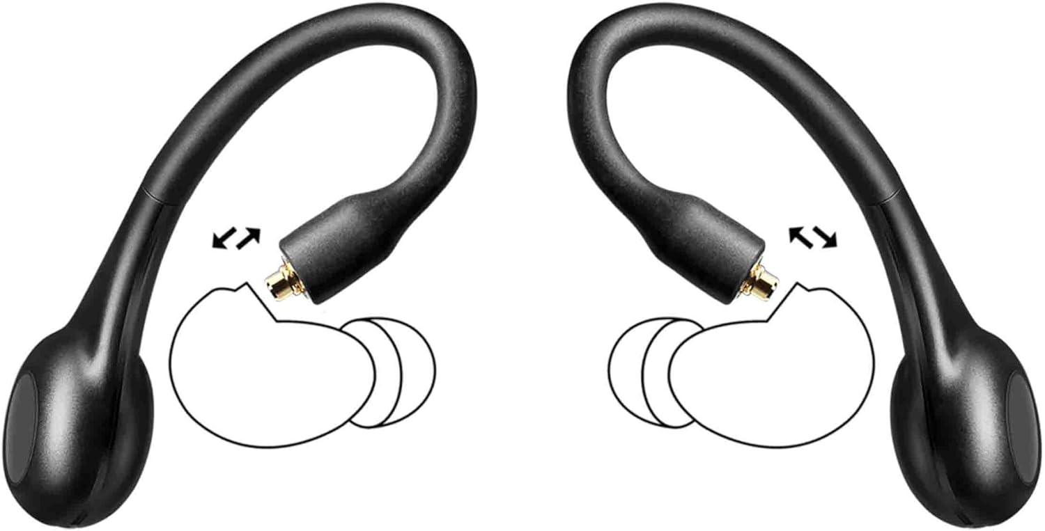 Shure True Wireless Adapter Gen 2 for Sound Isolating Earphones, Secure Over-Ear Fit, Bluetooth 5, 32-Hour Battery with Charging Case (RMCE-TW2)