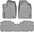 WeatherTech Custom Fit FloorLiners for Toyota Highlander, Highlander, Highlander - 1st & 2nd Row (46632-1-2), Grey