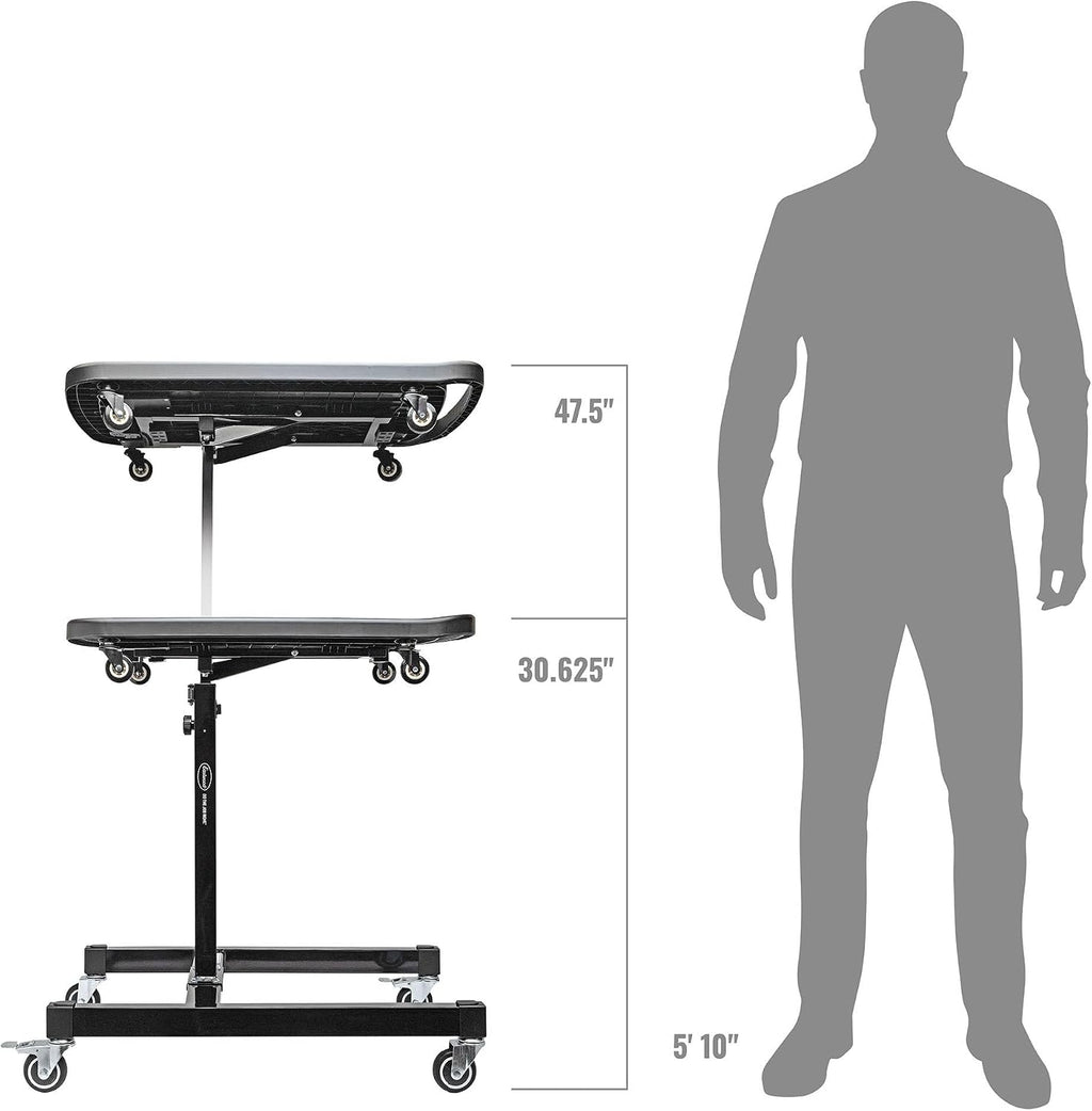 Eastwood 2-in-1 Adjustable Rolling Tool Tray