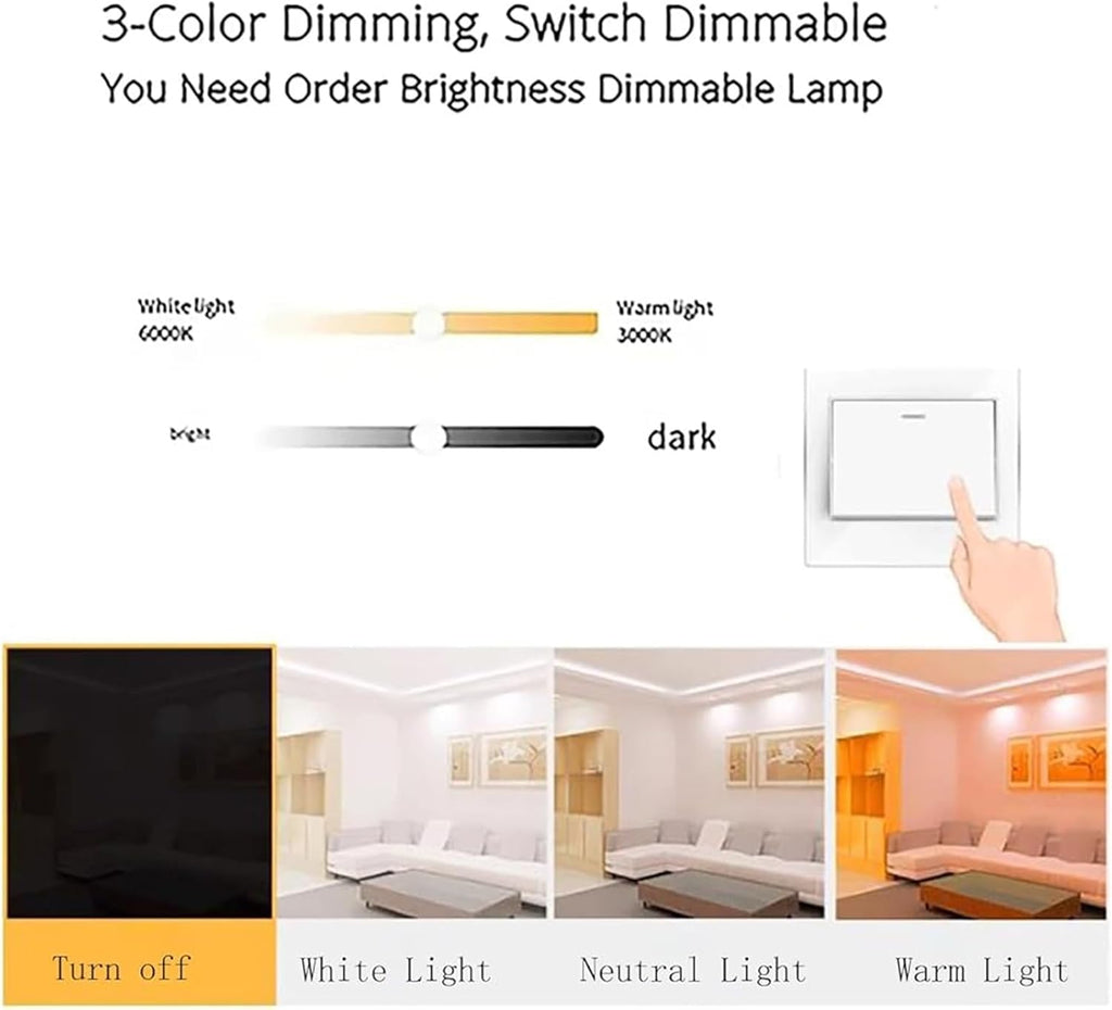 Modern Wood Ceiling Light Square LED Flush Mount Ceiling Light Minimalist Ceiling Lamp Dimmable Ceiling Lighting Fixtures for Kitchen Bedroom Bathroom(Black,15.7in)