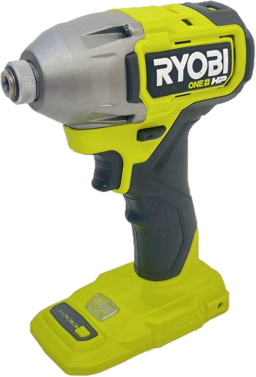 RYOBI ONE+ HP 18V Brushless Cordless 1/4 in. 4-Mode Impact Driver - PBLID02B - Tool Only (Battery Not Included) | Battery and Charger Sold Separately