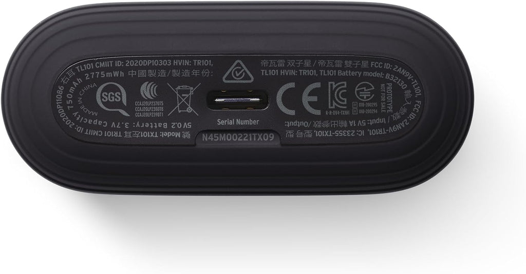 Devialet Gemini II True Wireless Earbuds - Matte Black - Audiophiles - Daily Music & Commute - Pristine Audio Fidelity Sound Clarity and Effective Noise Cancellation.