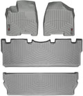 WeatherTech Custom Fit FloorLiners for Toyota Sienna - Full Set (463151-460872-3), Grey