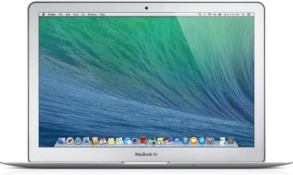Apple MacBook Air MJVE2LL/A Intel Core i5-5250U X2 1.6GHz 8GB 128GB, Silver (Renewed)
