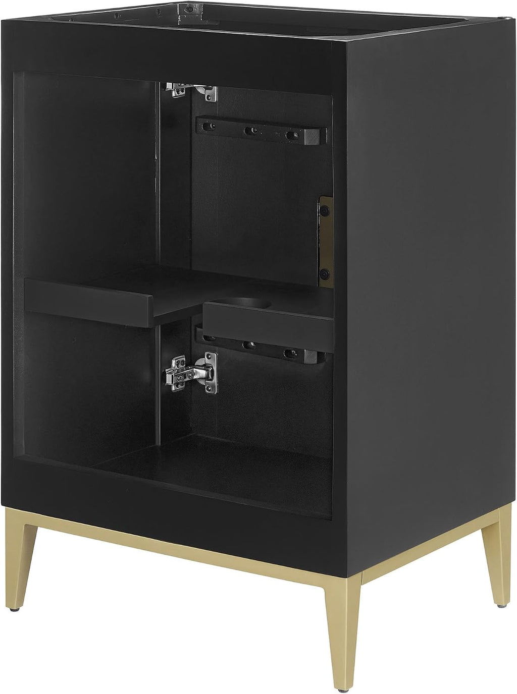 Modway Beau 24 Inch Single Bathroom Vanity in Black