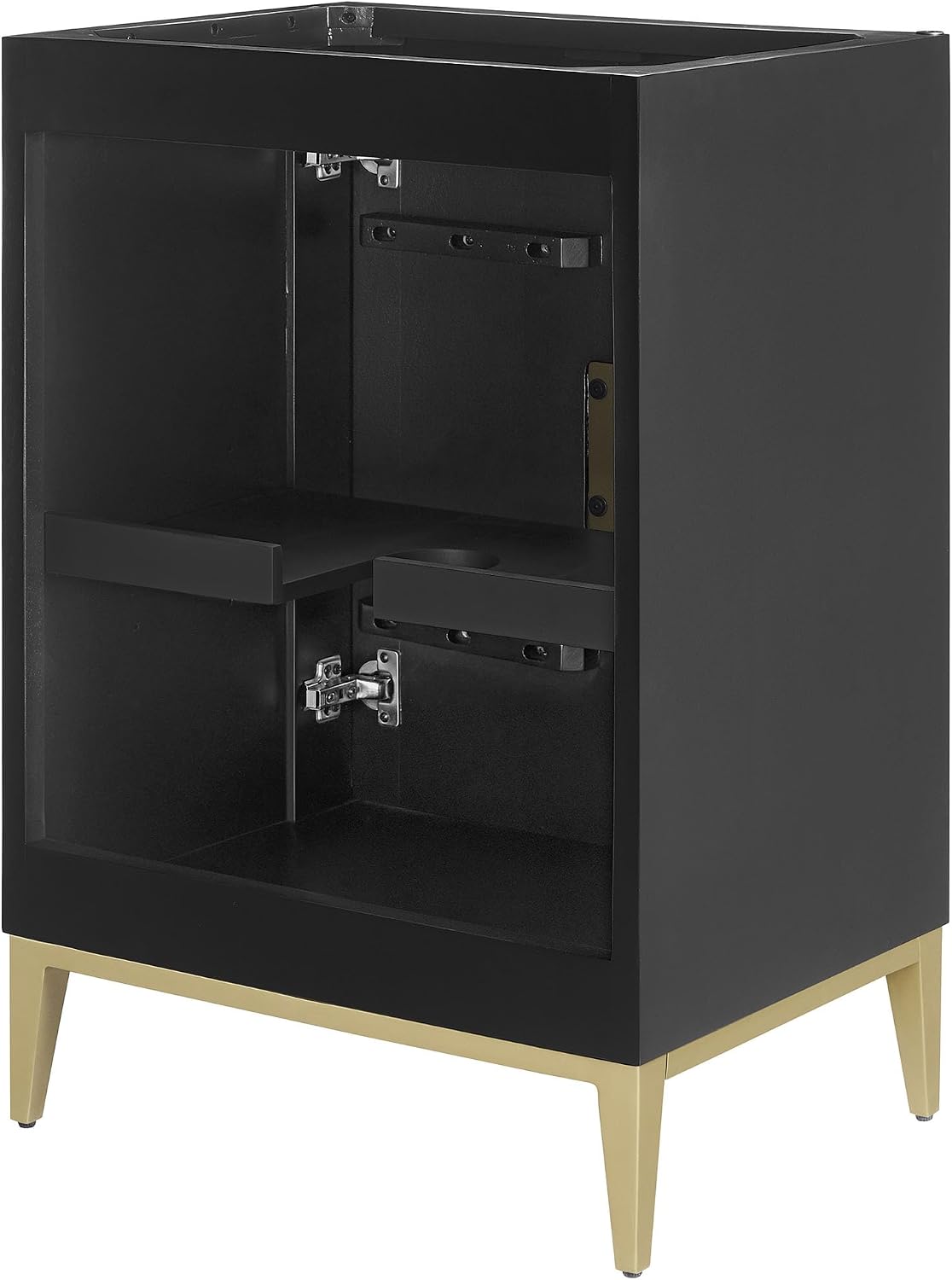 Modway Beau 24 Inch Single Bathroom Vanity in Black