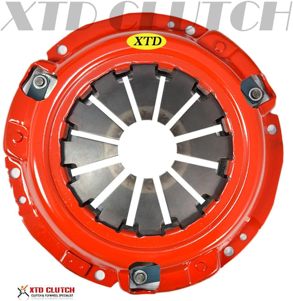 XTD Stage 3 Ceramic Clutch Kit Compatible With 1990-1995 Toyota Starlet 1.3i GT Turbo EP82 / 1996-1999 Starlet 1.3i Glanza V EP91 1.3L Turbo 4E-FTE