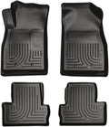 Husky Liners Weatherbeater Floor Mats | Fits 2011-2015 Chevrolet Volt | Front & 2nd Row, 4-pc Black - 98181