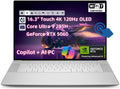 NewDell 16 Premium(Next Gen XPS 16) Professional Laptop, 16.3' OLED UHD+ (3840x2400) Touch Screen, Core Ultra 9 285H 16Core, 32GB RAM 1TB SSD, Geforce RTX 5060, 3*Thunderbolt 4 Wi-Fi 7 Win 11Pro AI PC