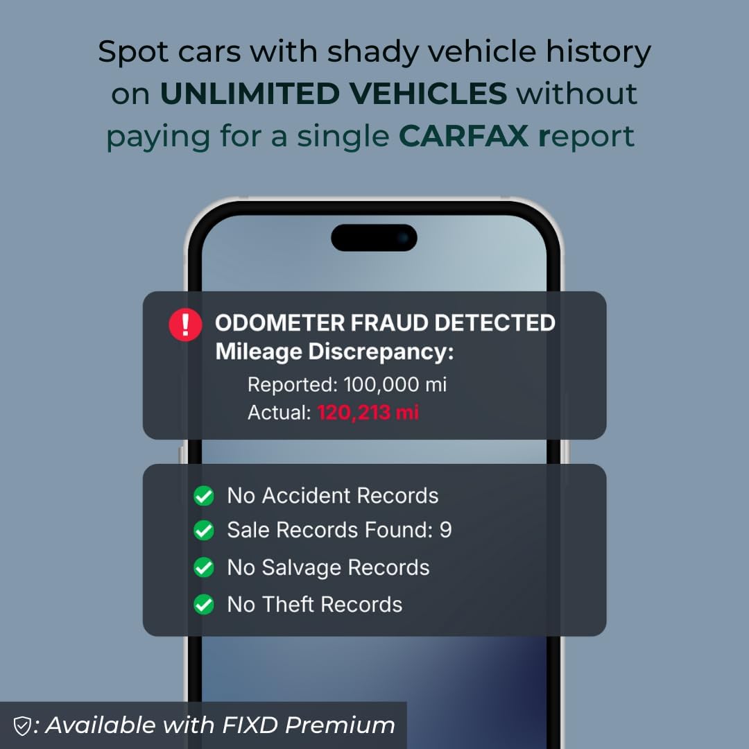 FIXD Bluetooth OBD2 Scanner for iPhone & Android - Diagnostic Scan Tool for Repairs and Car Buying - Check Engine Code Reader & Enhanced Codes - (3 Pack w/Free 14-Day FIXD Premium Bundle)