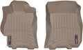WeatherTech Custom Fit FloorLiners for Subaru Legacy, Outback, 1st Row (457081), Tan