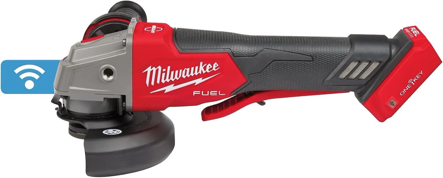 Milwaukee Electric - M18 Fuel. 4-1/2 / 5 Braking Grinder W/ONE-Key.
