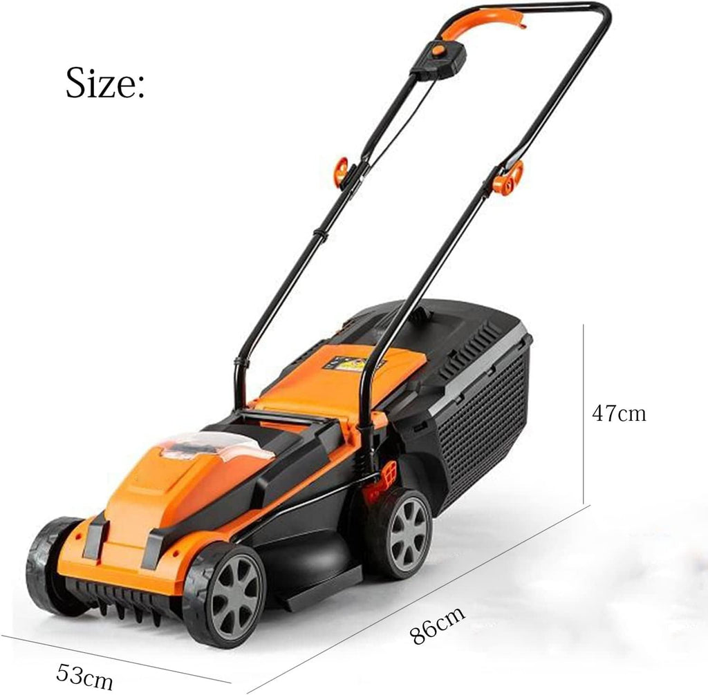 24V Lithium-Ion Electric Lawn Mowers Portable Battery Electric Lawn Mowers Cordless Self-propelled Lawn Mowers Electric Lawn Mowers with Bagging Machines