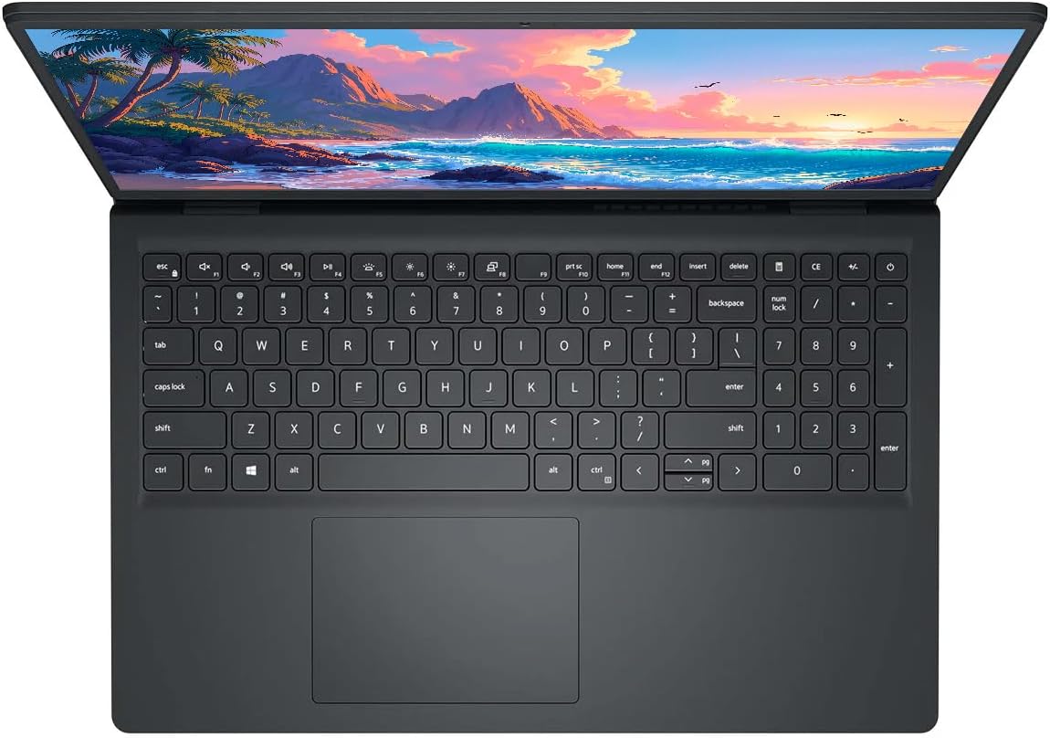 Dell Inspiron 15, 15.6' Touchscreen Business Laptop Computer, Windows 11 Laptop 16GB RAM 512GB SSD, AMD Ryzen 7 7730U 8-Core Processor, FHD LED Display, Numeric Keypad, HDMI, Black