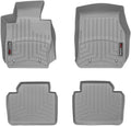 WeatherTech Custom Fit FloorLiners for BMW 328i, 328d, 330i - 1st & 2nd Row (464541-464102), Grey