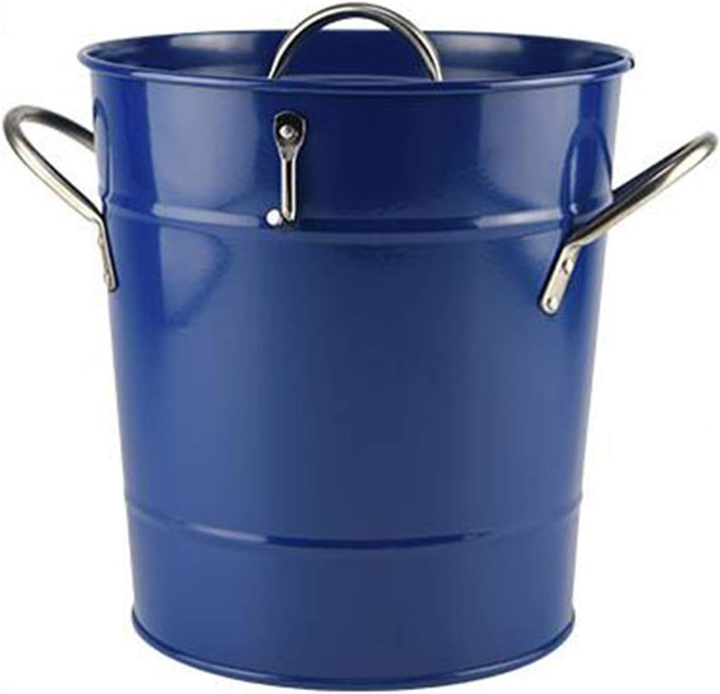 Metal Ice Bucket- Stainless Steel Ice Buckets Double Wall Insulated Ice Bucket with Lid Suitable for Weddings Holiday Entertaining Summer Patio Supplies Ice Bucket