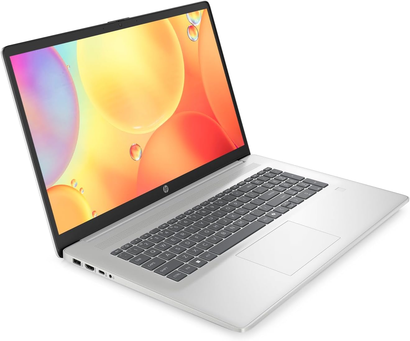 HP 17.3' Touchscreen Laptop Computer, 64GB RAM 2TB SSD, Intel Core Ultra 7 255U Processor, HD+ 1600 x 900 Display, Backlit Keyboard, Windows 11, SageNova Earphones, Silver