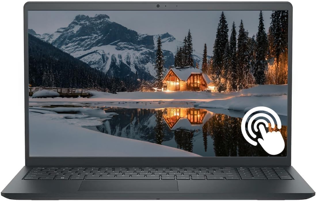 Dell Inspiron 15.6' FHD Touchscreen Business & Student Laptop Computer, 20GB RAM 1TB SSD, 8-Cores AMD Ryzen 7 Processor, Windows 11, Anti-Glare, Numeric Keypad, Black