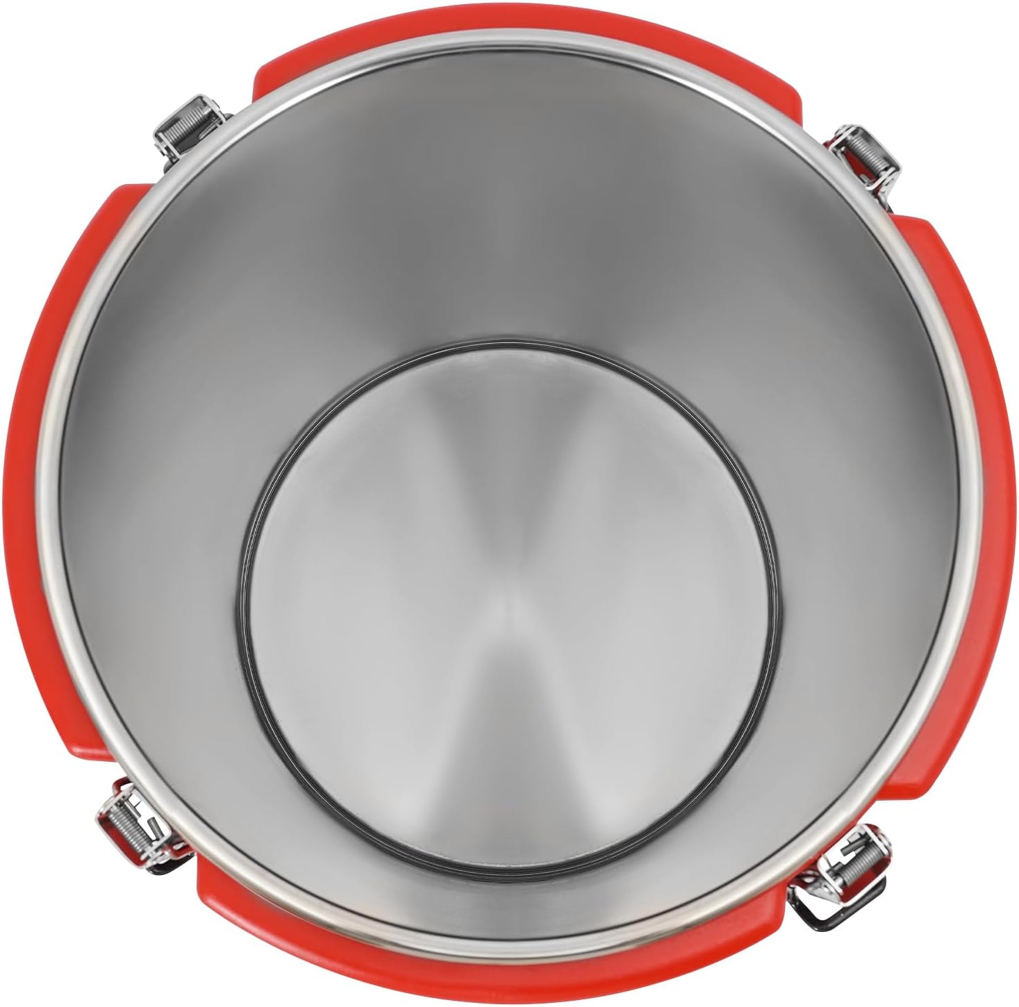Insulated Stainless Steel Ice Bucket with Lid 40L Insulated Bucket Insulated Soup Container Extra Large Elegant Party Bucket Insulated Soup Carrier Bar Accessories