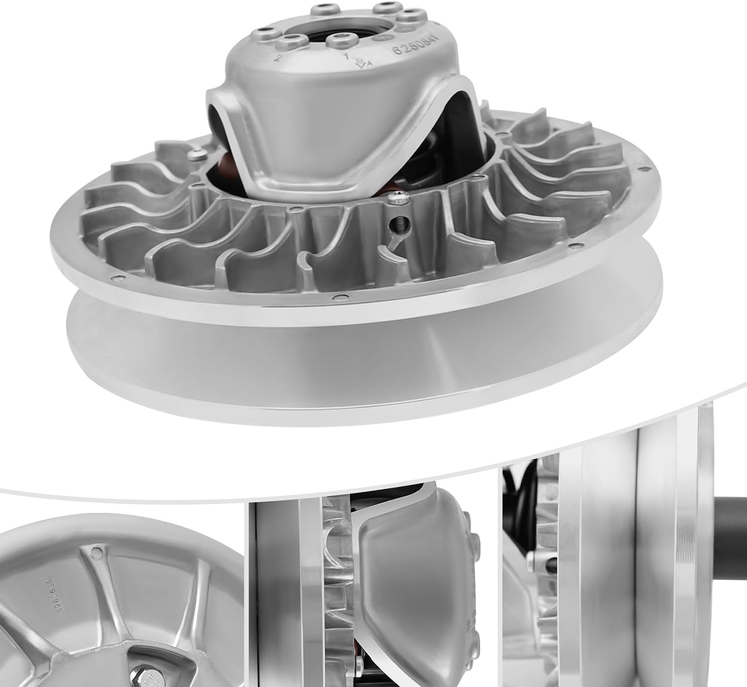 Primary & Secondary Clutch Kit for 2017-2023 Can-Am Maverick X3 Turbo R RR XMR XRC MAX Models, Car Clutch Replacement for OEM 420280626 420280706 420280461 420280725 (Only Secondary Clutch)