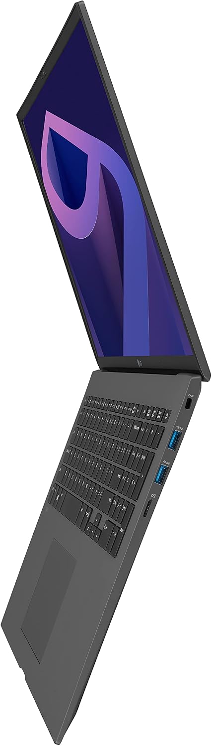LG gram (2022) 17Z90Q Ultra Lightweight Laptop, 17' (2560 x 1600) IPS Display, Intel Evo 12th Gen i7 1260P Processor, 32GB LPDDR5, 2TB NVMe SSD, FHD Webcam, WiFi 6E, Thunderbolt 4, Windows 11, Gray