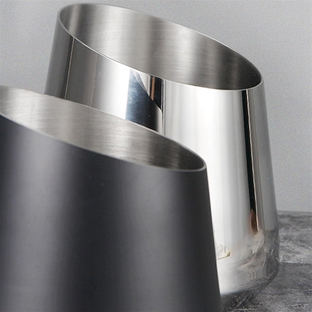 Ice Buckets Stainless Steel Ice Bucket Champagne Bucket Red Wine Bucket Bar KTV Ice Bucket Home Beer Bucket Small Bucket Decorative Ornaments Ice Bucket Kits