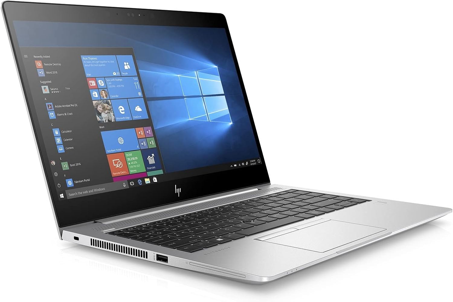 HP Probook 640 G5 14' FHD Notebook - Core i5-8365U - 16 GB RAM - 512 GB SSD - Natural Silver - Windows 10 Pro 64-bit - (Renewed)