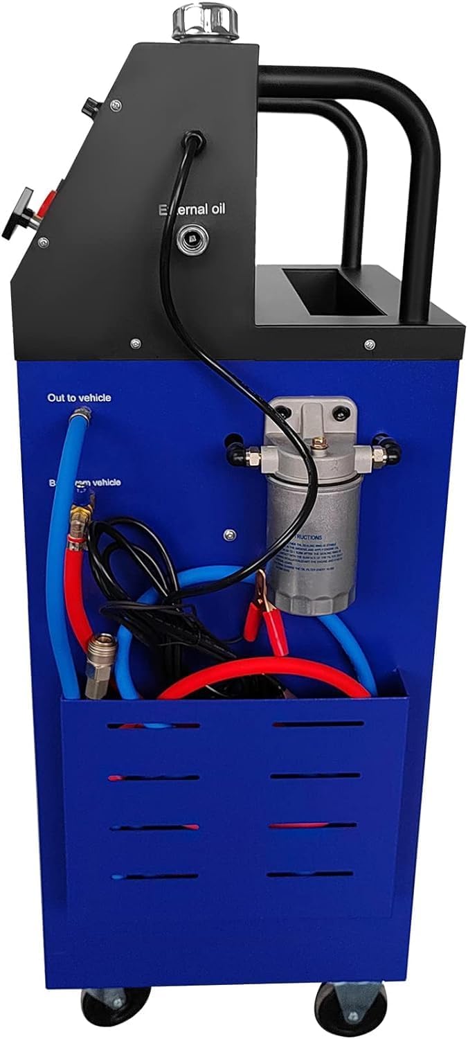 VEVOR Flush Machine DC12V 0-60PSI, Automatic Transmission Fluid Exchanger Heavy Duty Transmission Flush Machine for Small Gasoline Motor Car and Diesel Vehicle