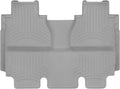 WeatherTech FloorLiner HP Custom Fit Floor Mats for Toyota Tundra 2nd Row (460938IM), Grey