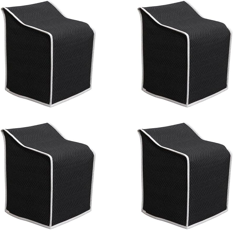 Mytee Products 4 Pack Quilted Washer and Dryer Cover - 34'x30'x46' Washable and Reusable Polyester Furniture Pad for Moving & Storage