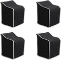 Mytee Products 4 Pack Quilted Washer and Dryer Cover - 34'x30'x46' Washable and Reusable Polyester Furniture Pad for Moving & Storage