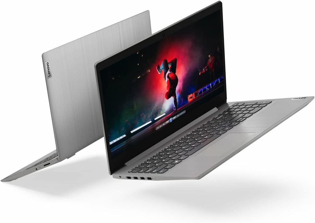 Lenovo IdeaPad 3i 15.6' FHD Laptop, Core i3-1115G4 up to 4.10 GHz, 8GB DDR4 RAM, 256GB PCIe SSD, HDMI, USB, WiFi, Keypad, SD Card Reader, Webcam, FP Reader, Platinum Gray, Win 11