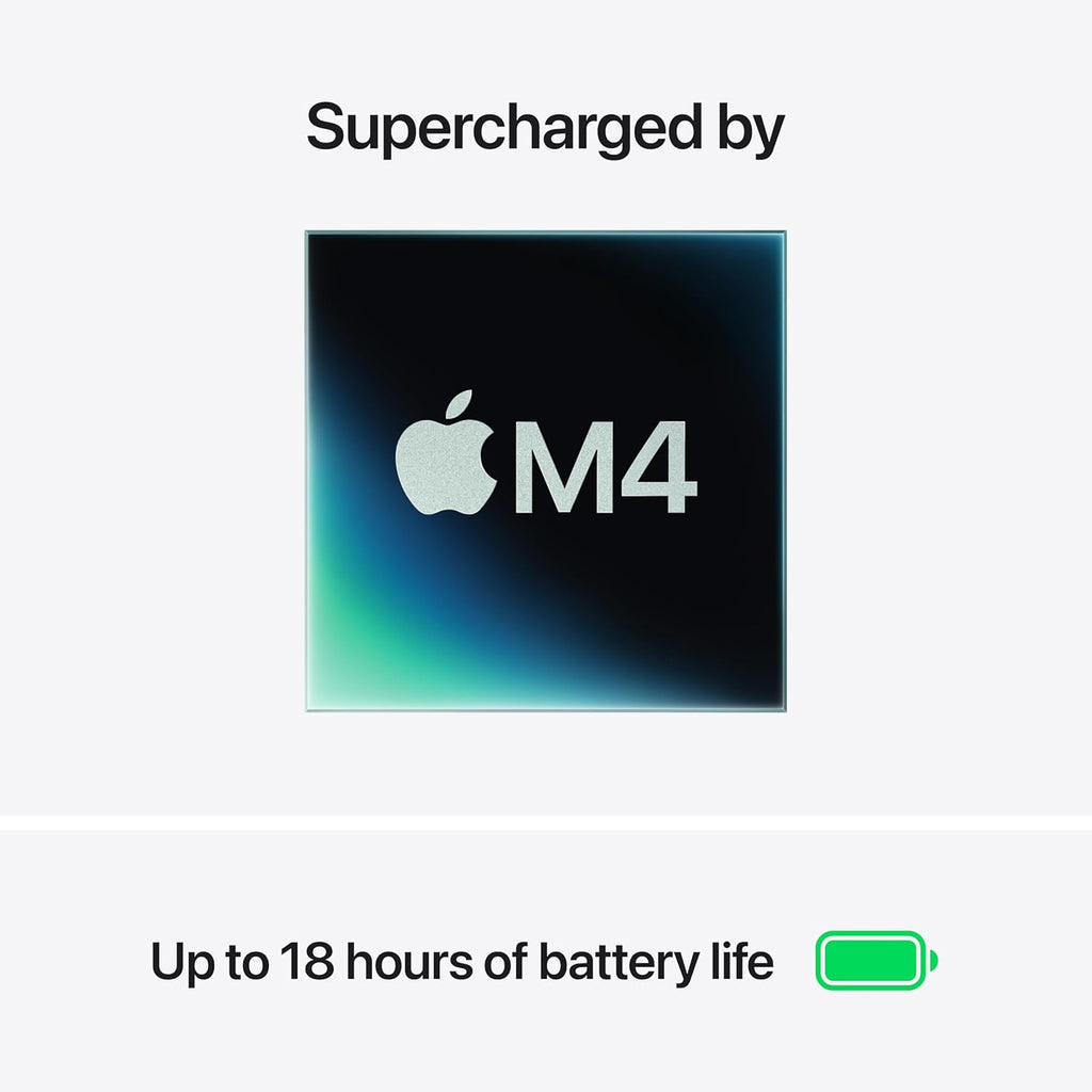 Apple 2025 MacBook Air 15-inch Laptop with M4 chip, 24GB Unified Memory, 2TB SSD Storage - Sky Blue