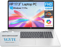 HP 17 Inch Laptop Computer | 17.3 FHD IPS Business Laptop PC | Windows 11 Pro | AMD Ryzen 5 (6-Cores) | 10-Key Number Pad | 32GB RAM 2TB SSD