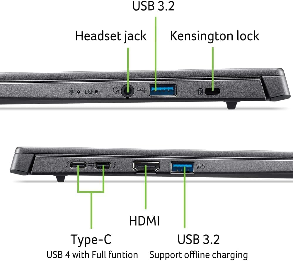 acer Aspire 14' AI Copilot+ PC WUXGA Touchscreen Laptop, Intel 8-core Ultra 9 288V (Up to 48 Tops), Intel ARC 140V, 32GB LPDDR5X, 1TB SSD, Wi-Fi 6E, FHD Webcam, W/128GB PSD&Stylus, Win11 Home