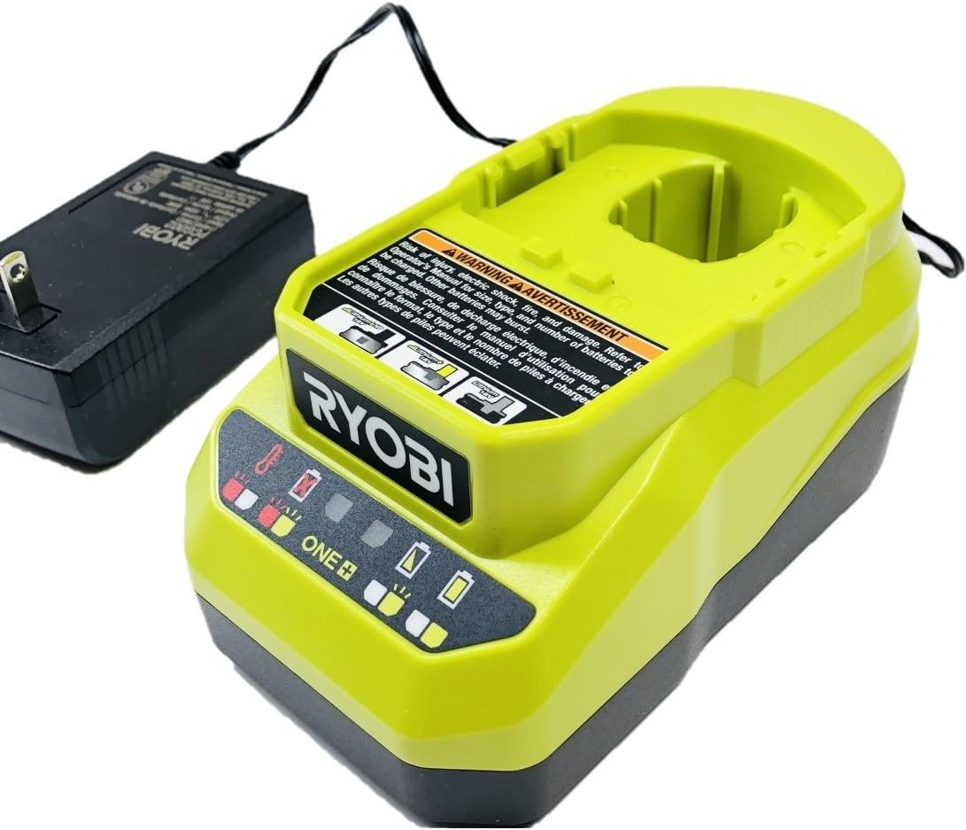 Ryobi 18-Volt Camping Kit - with Clamp Fan, Flashlight, Inverter, (1) 4Ah Battery and Charger (Bulk Packaged), Green | Ryobi Camping Kit