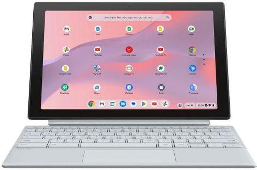 ASUS Chromebook 10.5' WUXGA Touch Laptop MediaTek Kompanio 520 2.0 GHz ARM Mali-G52 MC2 8GB LPDDR4X 128G eMMC ChromeOS - CM3001DM2A-WS88T-S