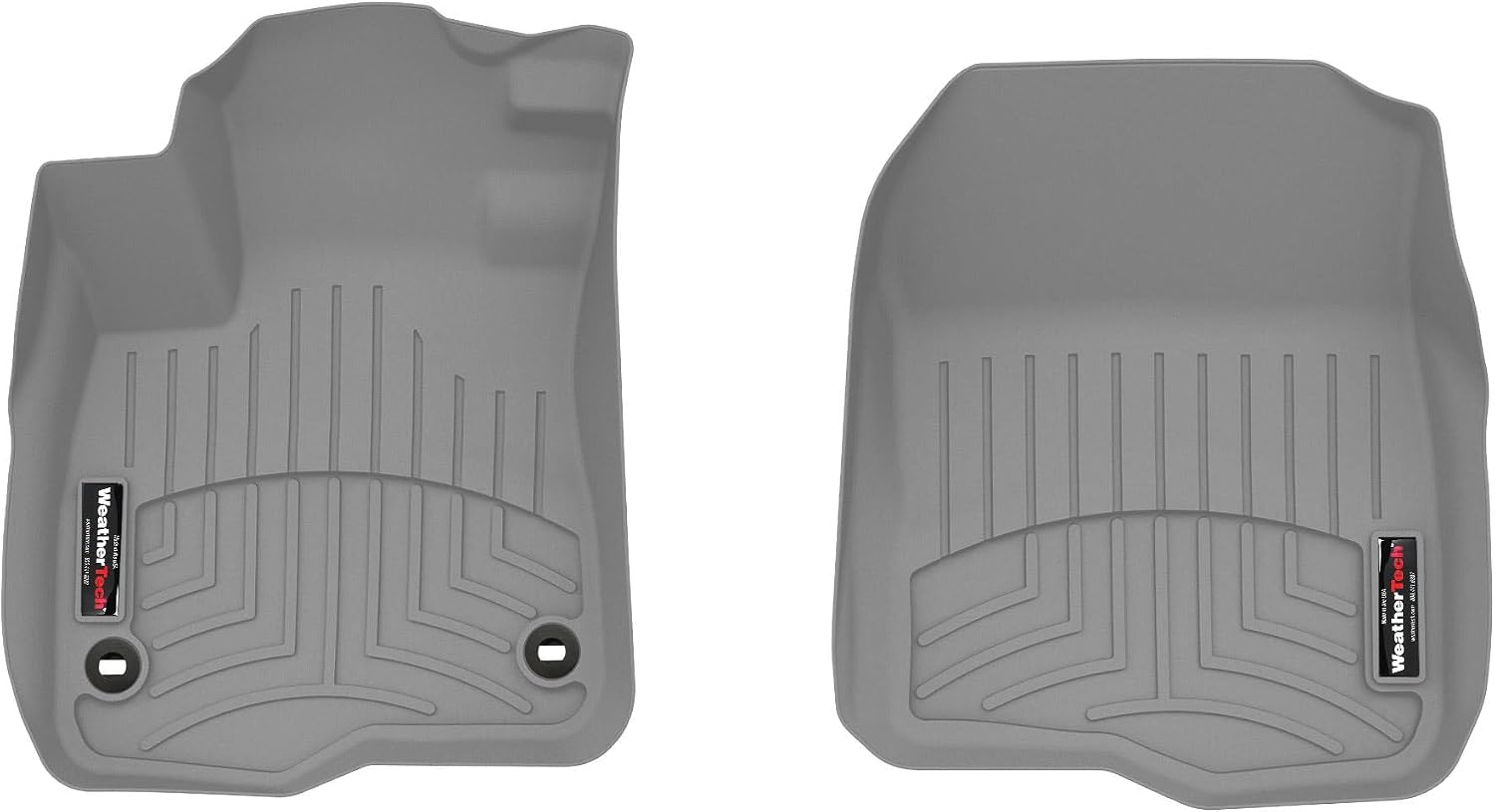 WeatherTech Custom Fit FloorLiners for Honda CR-V, CR-V Hybrid, CR-V - 1st Row (4617801), Grey