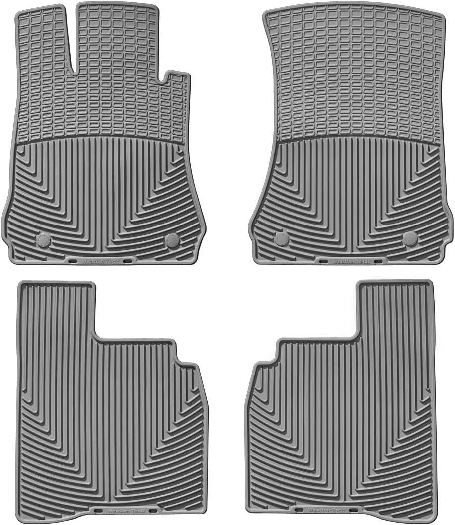 WeatherTech All-Weather Floor Mats for Mercedes S 65 AMG, S-Class, S 63 AMG - 1st & 2nd Row (MB W221 G), Grey