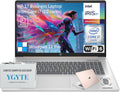 HP 17 Inch Touchscreen Laptop Computer, 17.3 HD+ Touch Screen Business Laptop Notebook PC, Intel 10-Core i7, 16GB RAM 1TB SSD, Windows 11 Pro, Backlit 10 Key Number Pad,Rose Gold