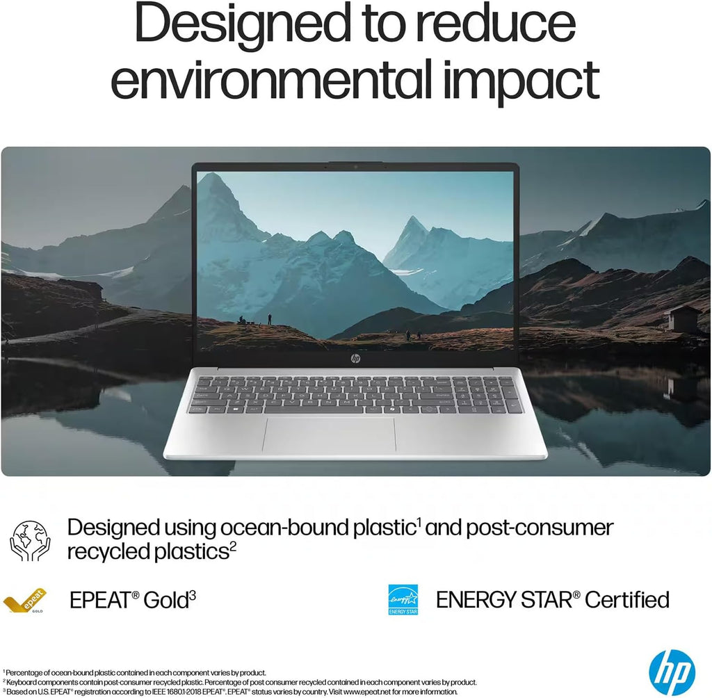 HP 2025 15.6-inch Touchscreen Laptop Computer- Intel i7 1355U(Up to 5GHz), 32GB RAM, 1TB SSD, 15.6' FHD Display, Wi-Fi 6, Webcam, HDMI, Win 11 Pro, w/Laptop Accessories