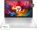 HP 2024 New 17 inch Laptop, AMD Ryzen 5 5500U 6-Cores Processor(Beat i7-1250U), 17' FHD (1080p) IPS Display, 16GB RAM, 1TB SSD, Fingerprint Reader, Windows 11 Pro, w/WOWPC Recovery USB