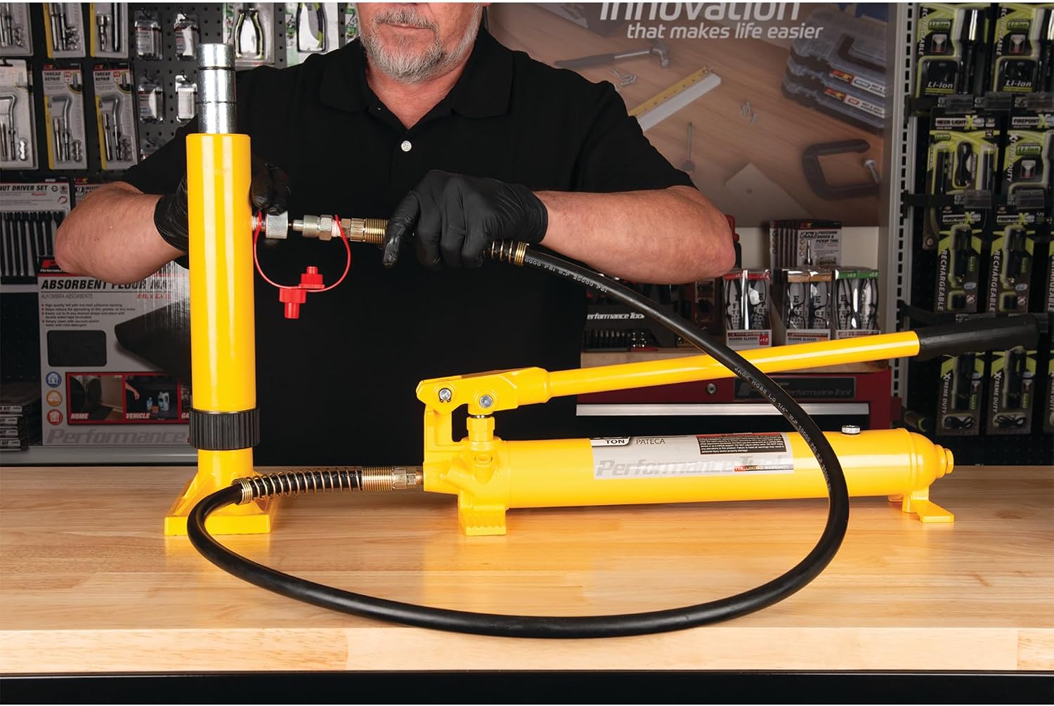 Performance Tool W1651 Hydraulic Collision Repair Kit for Vehicle Service Professionals
