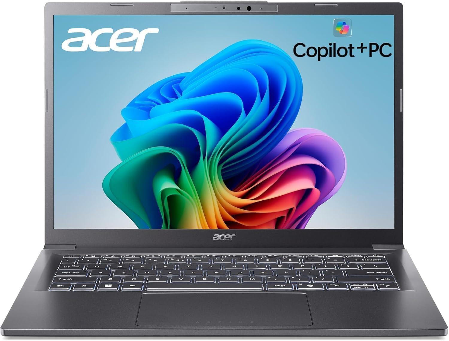 acer Aspire 14 2025 Business Laptop 14' WUXGA IPS Touchscreen 8-Core Intel Ultra 7 258V 32GB LPDDR5 2TB SSD Intel Arc Graphics 140V Thunderbolt 4 Wi-Fi 6E Backlit Keyboard Win11 Home w/ONT 32GB USB