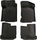 Husky Liners Classic Style Floor Mats | Fits 2000-2004 Volkswagen Golf & Jetta; 1998-2010 Beetle | Front & 2nd Row, 2-pc Black - 89311