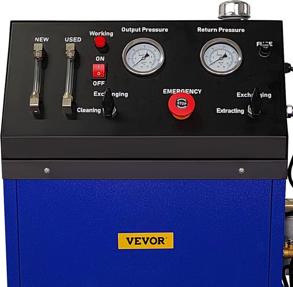 VEVOR Flush Machine DC12V 0-60PSI, Automatic Transmission Fluid Exchanger Heavy Duty Transmission Flush Machine for Small Gasoline Motor Car and Diesel Vehicle
