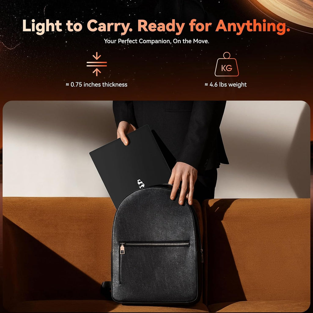 NIMO 17.3' Laptop, AMD Ryzen 7 7735HS (8C/16T, up to 4.75GHz), 16GB DDR5 RAM, 2TB PCIe 4.0 SSD, 100W PD Fast Charging, FHD Anti-Glare Display, Fingerprint, Backlit KB w/Numpad, WiFi 6, Win 11