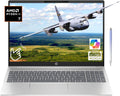 HP 16' Touchscreen Laptop - WUXGA (1920 x 1200) - AMD Ryzen AI 7 350-16GB LPDDR5-7500Mhz RAM - 1TB PCIe SSD - Backlit Keyboard - Copilot PC - 1080p Webcam - Windows 11 Home - w/Stylus Pen