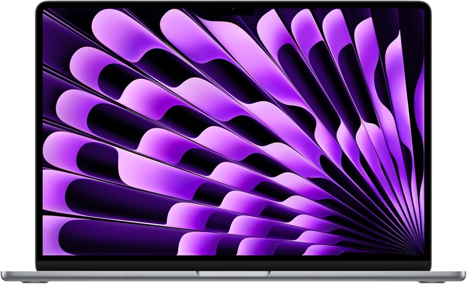 Apple 2024 MacBook Air with M3 Chip, 15.3-inch, 8GB RAM, 512GB SSD Space Gray (Renewed)