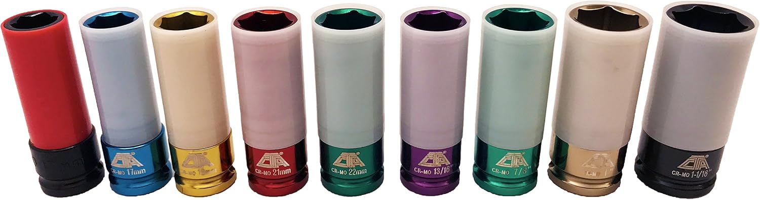 CTA Tools 7800 Thin Wall Impact Socket Set, 1 Pack
